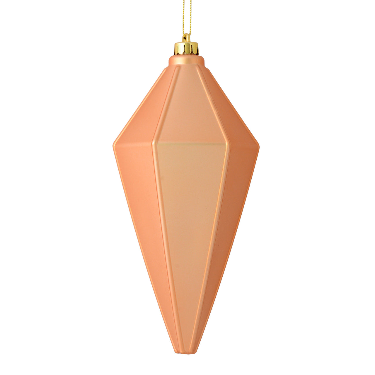 7" Café Latte Matte Lantern Ornamnt 4/Ba