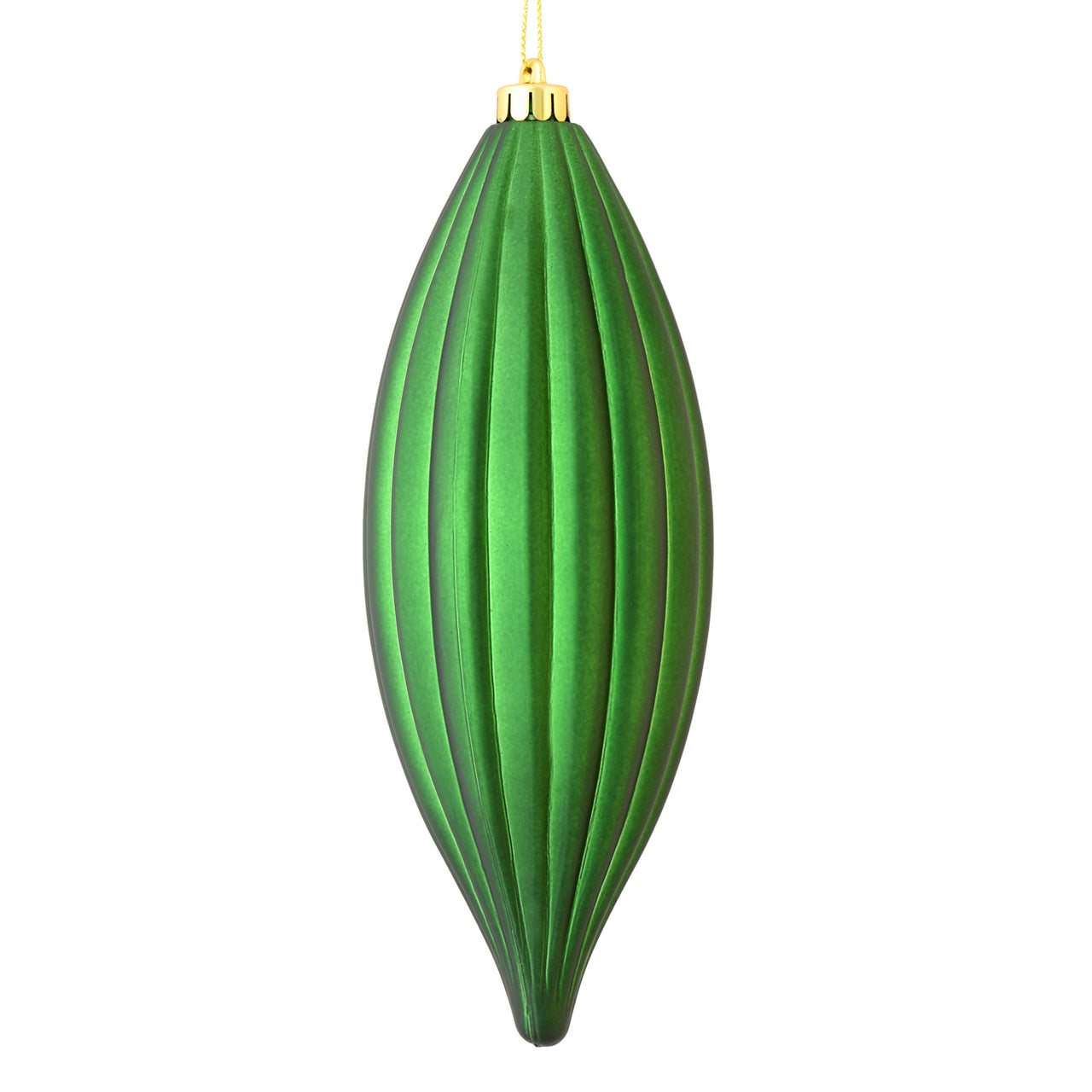 8" Emerald Matte Line Finial