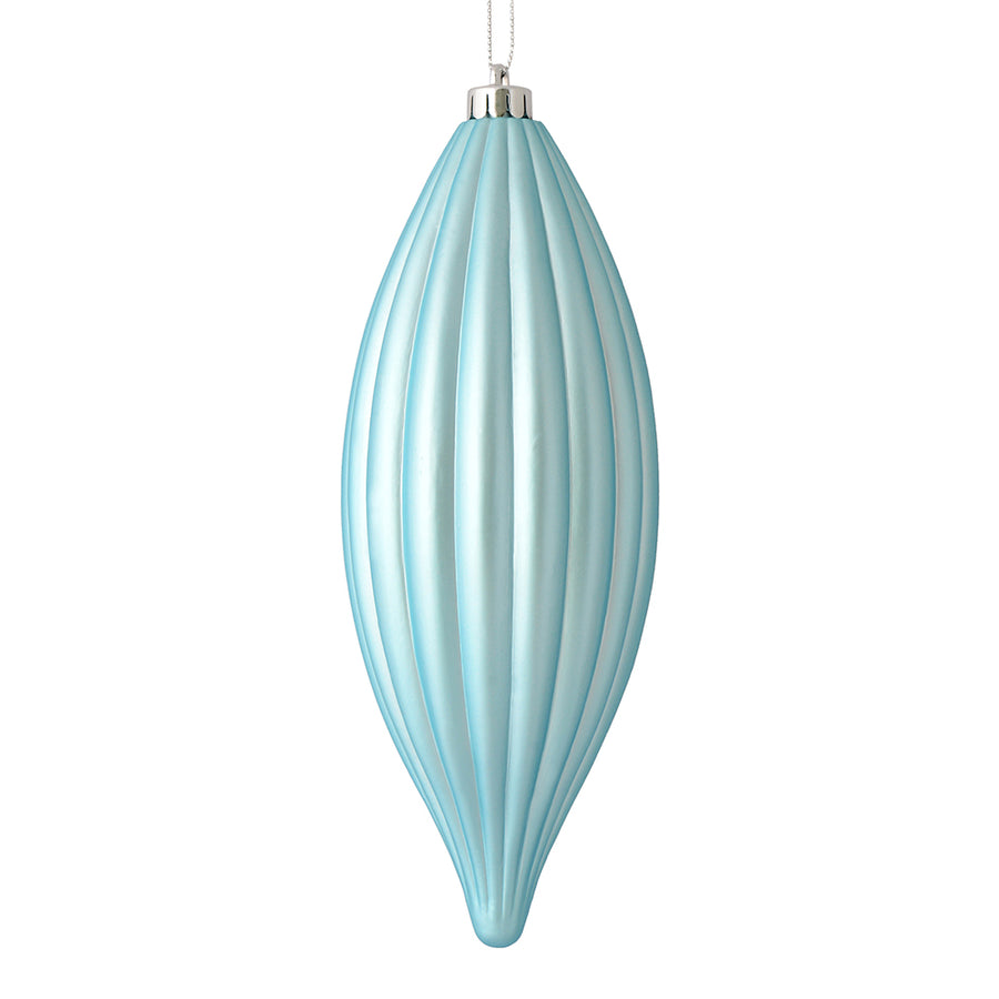 8" Baby Blue Matte Line Finial