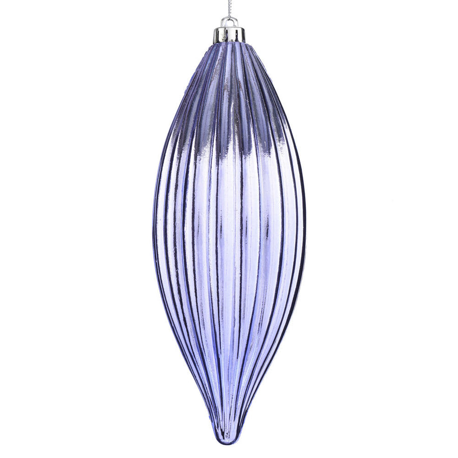 8" Lilac Shiny Line Finial