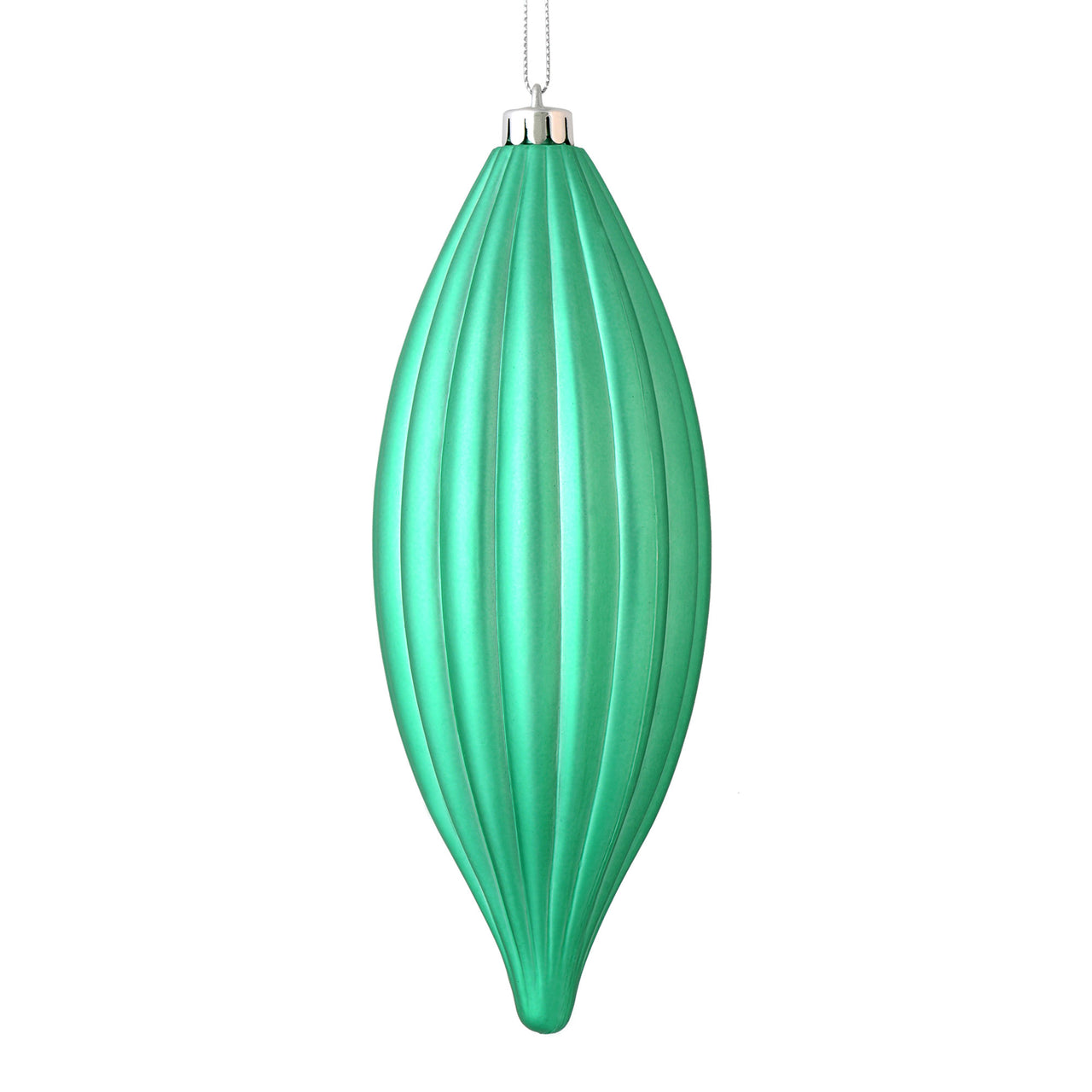 8" Seafoam Green Matte Line Finial