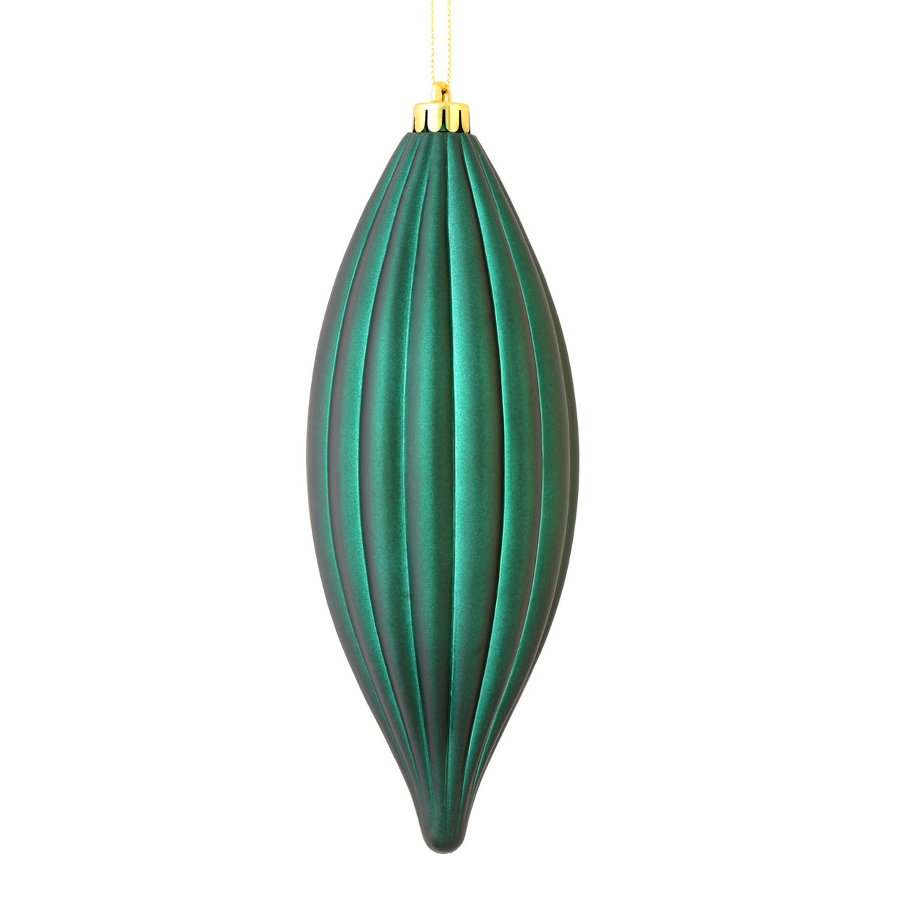 8" Sea Blue Matte Line Finial