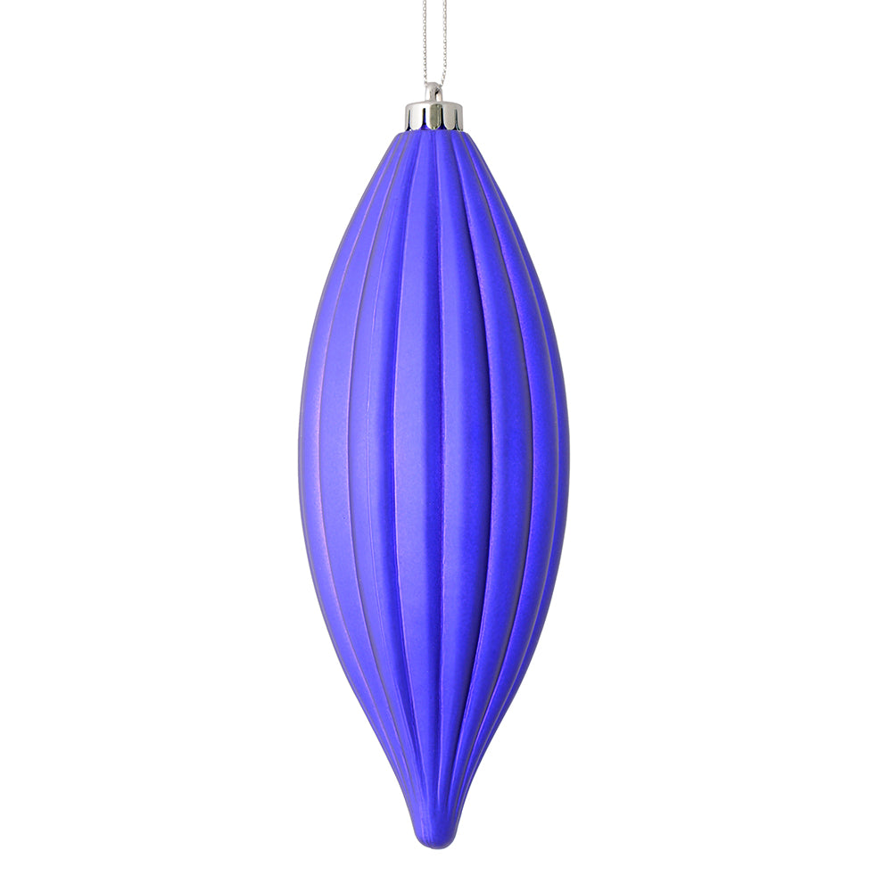 8" Purple Matte Line Finial