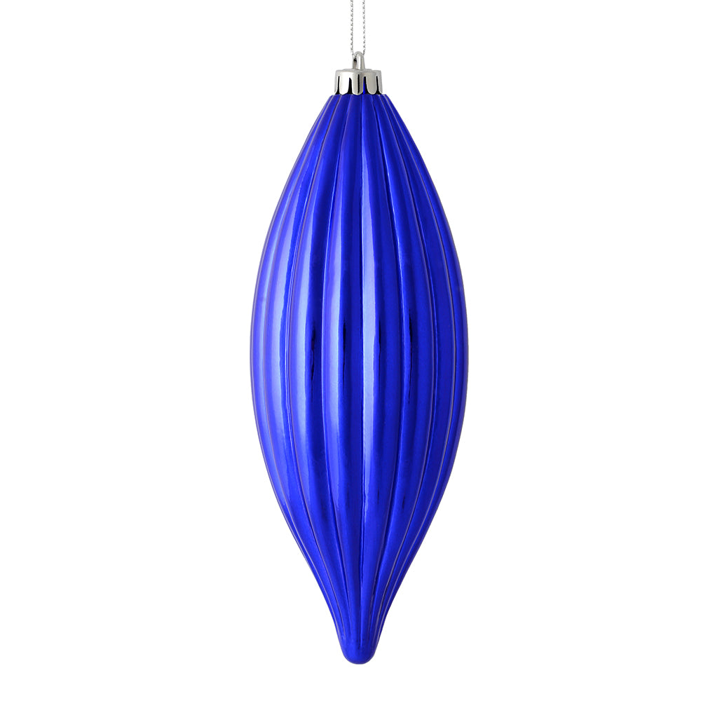 8" Purple Shiny Line Finial