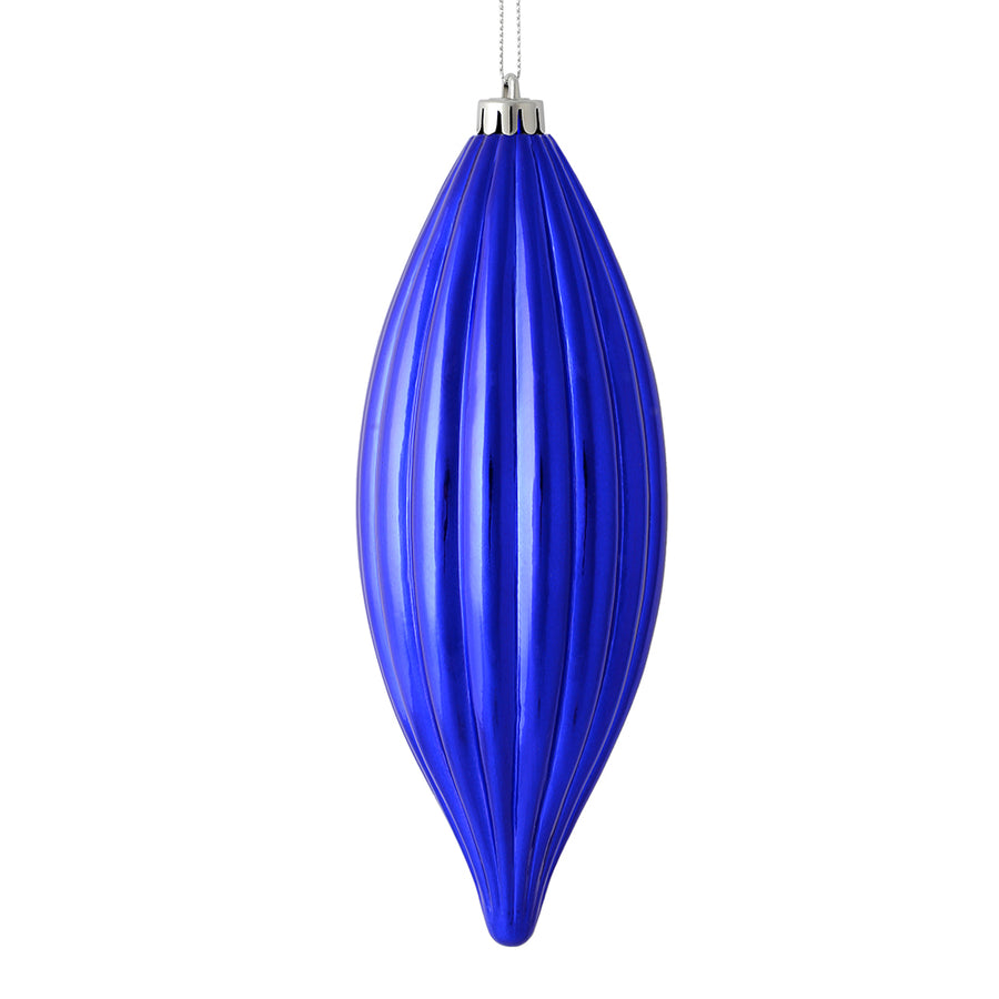 8" Purple Shiny Line Finial
