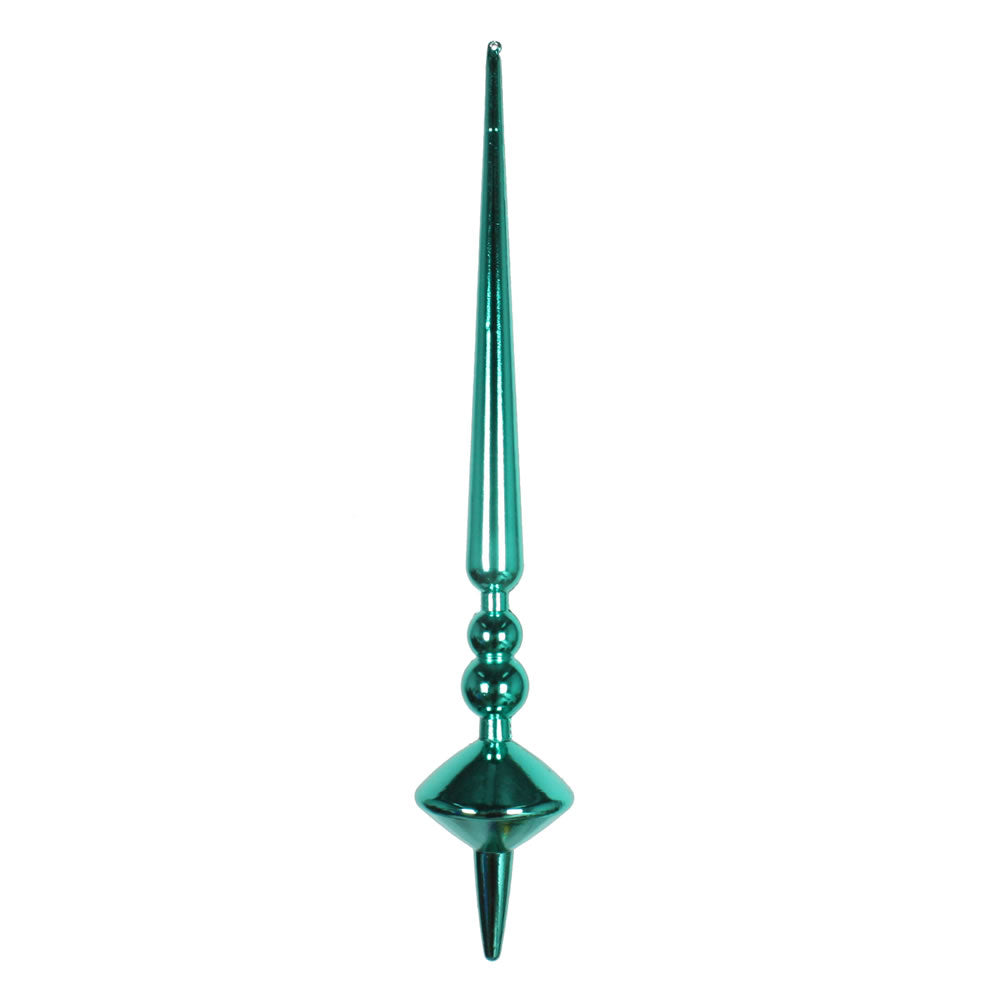 12" Teal Shiny Cupola Finial