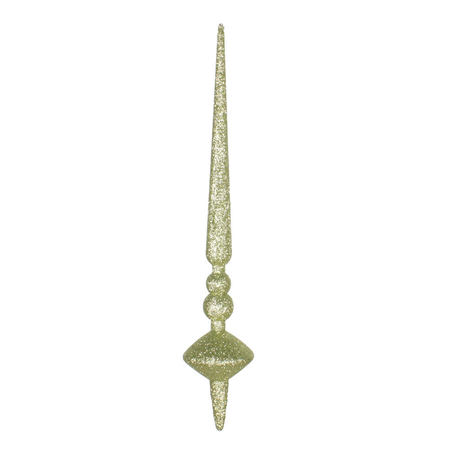 12" Celadon Glitter Cupola Finial