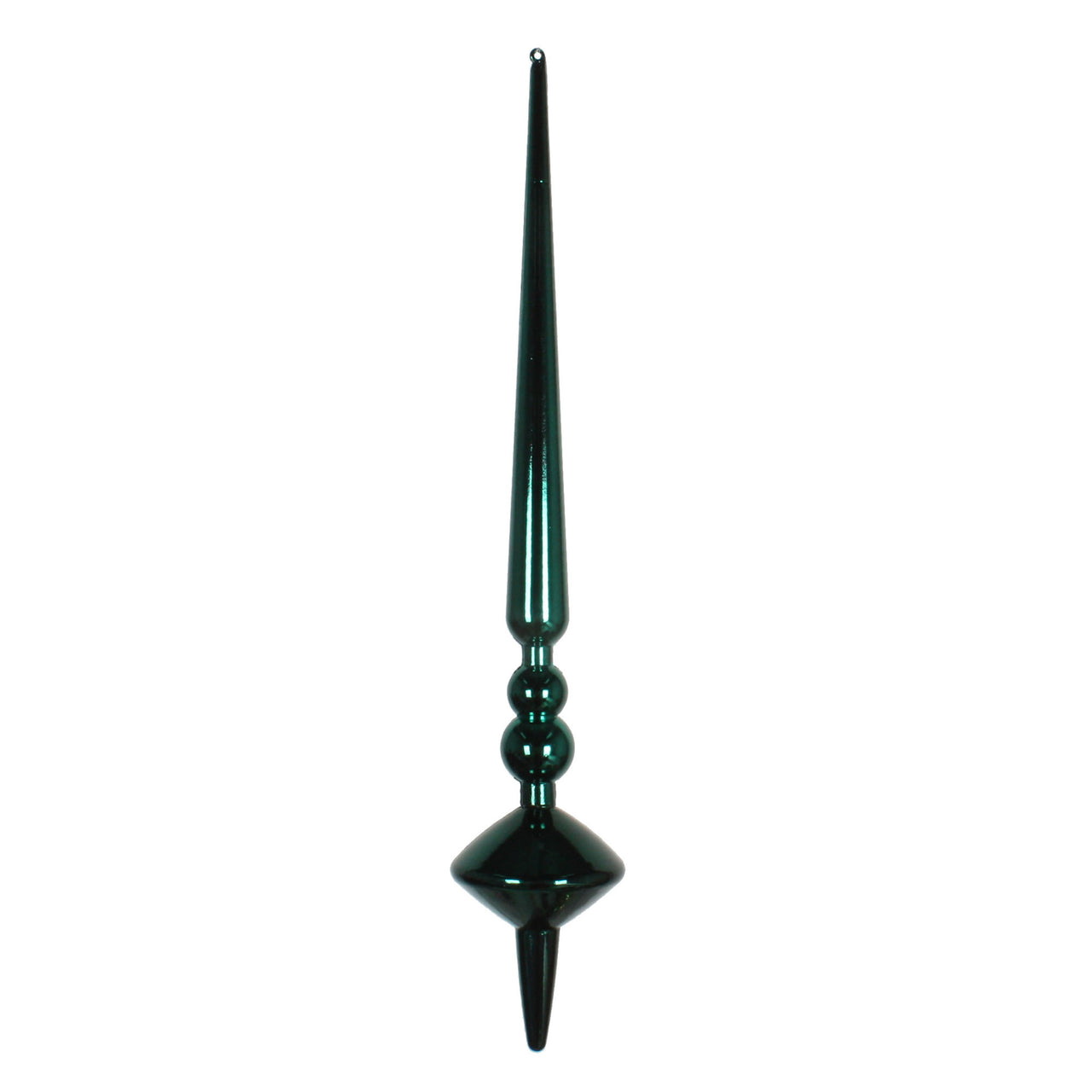 12" Sea Blue Shiny Cupola Finial
