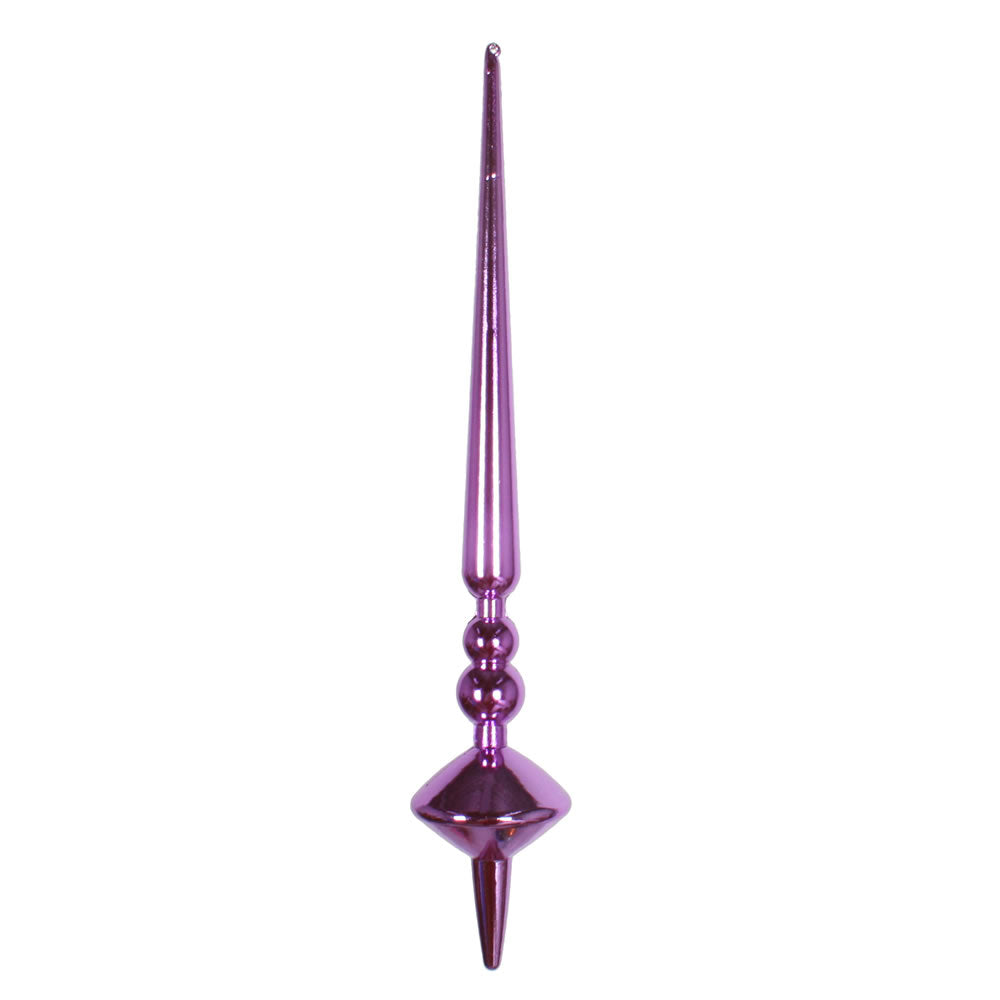 12" Orchid Shiny Cupola Finial