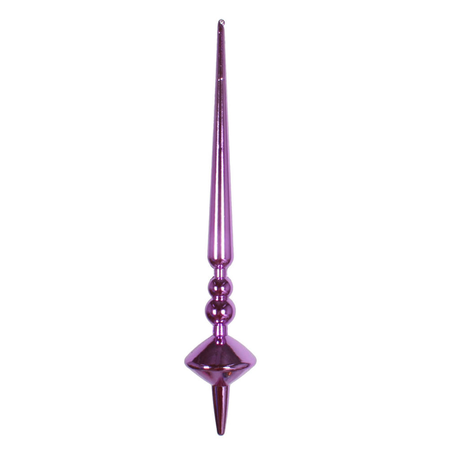 12" Orchid Shiny Cupola Finial