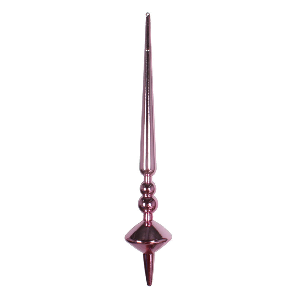 12" Pink Shiny Cupola Finial