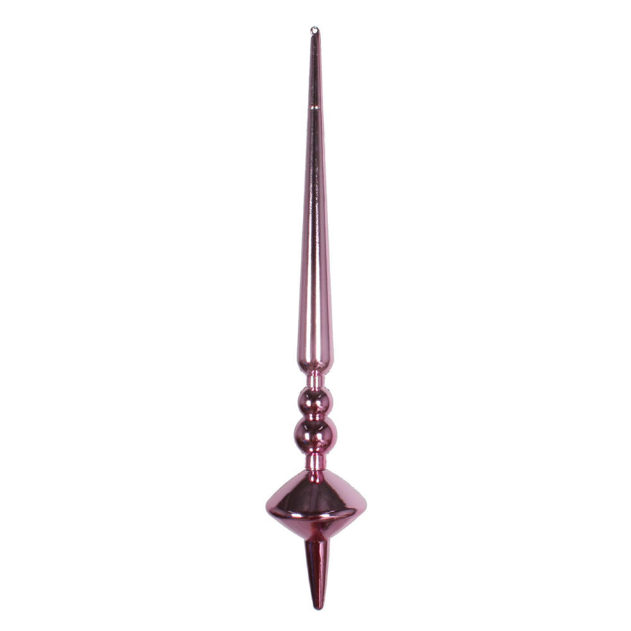 12" Pink Shiny Cupola Finial