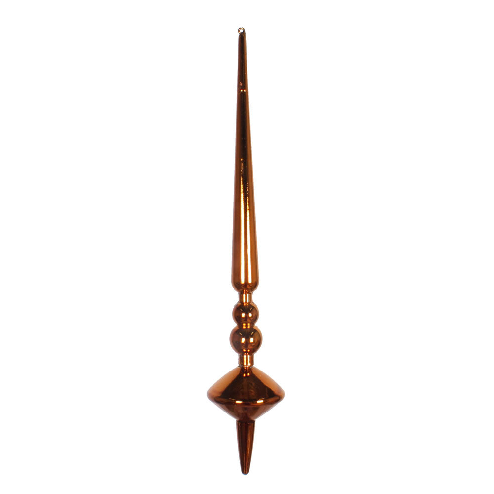 12" Copper Shiny Cupola Finial