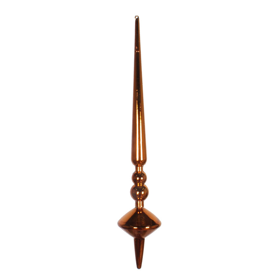 12" Copper Shiny Cupola Finial