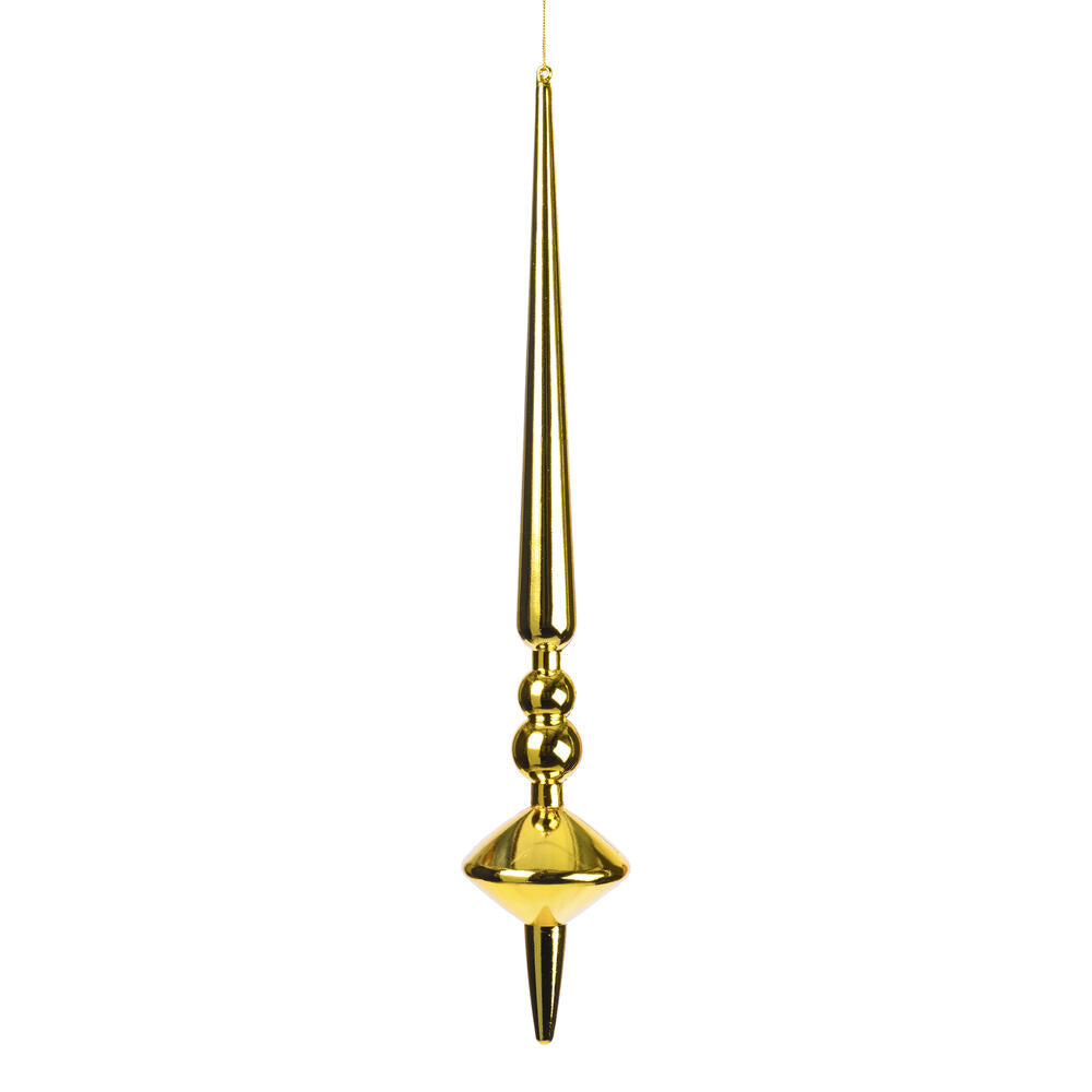 18" Gold Shiny Cupola Finial