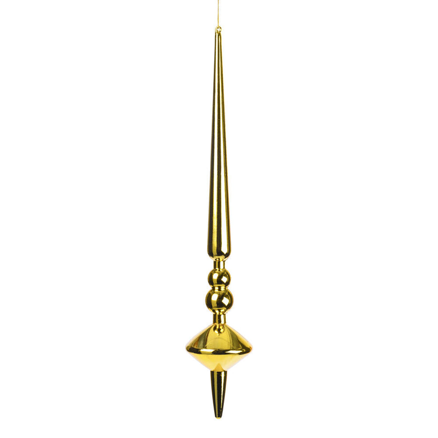 18" Gold Shiny Cupola Finial