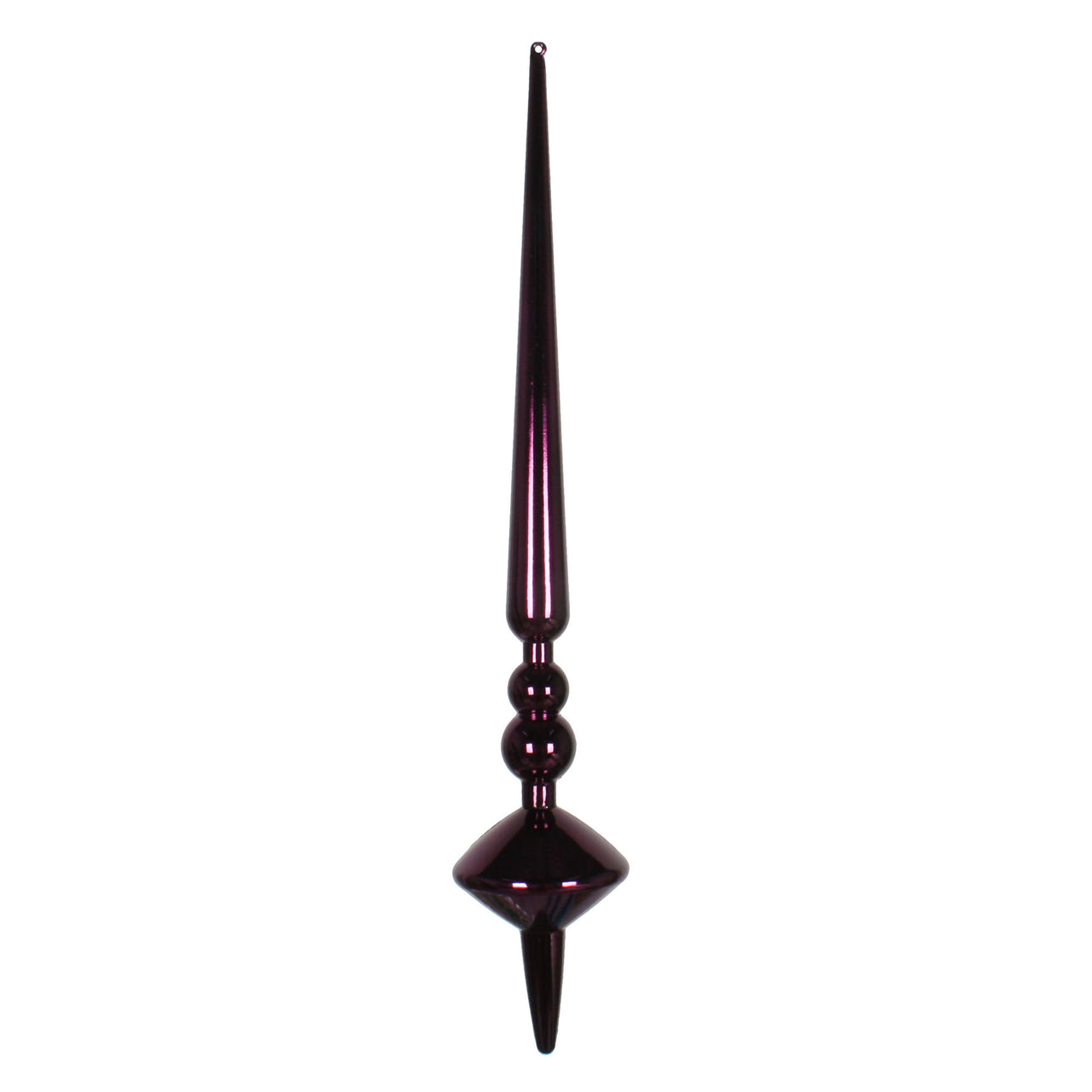 18" Periwinkle Shiny Cupola Finial