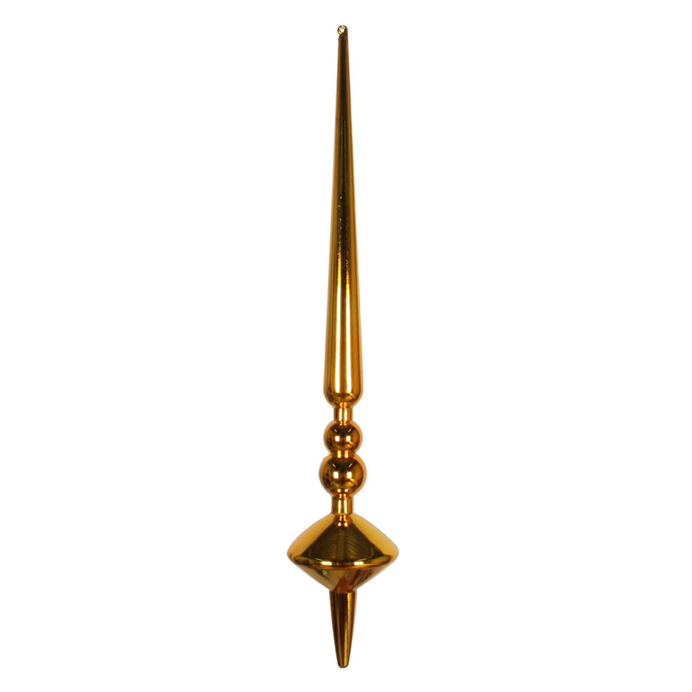 18" Antique Gold Shiny Cupola Finial