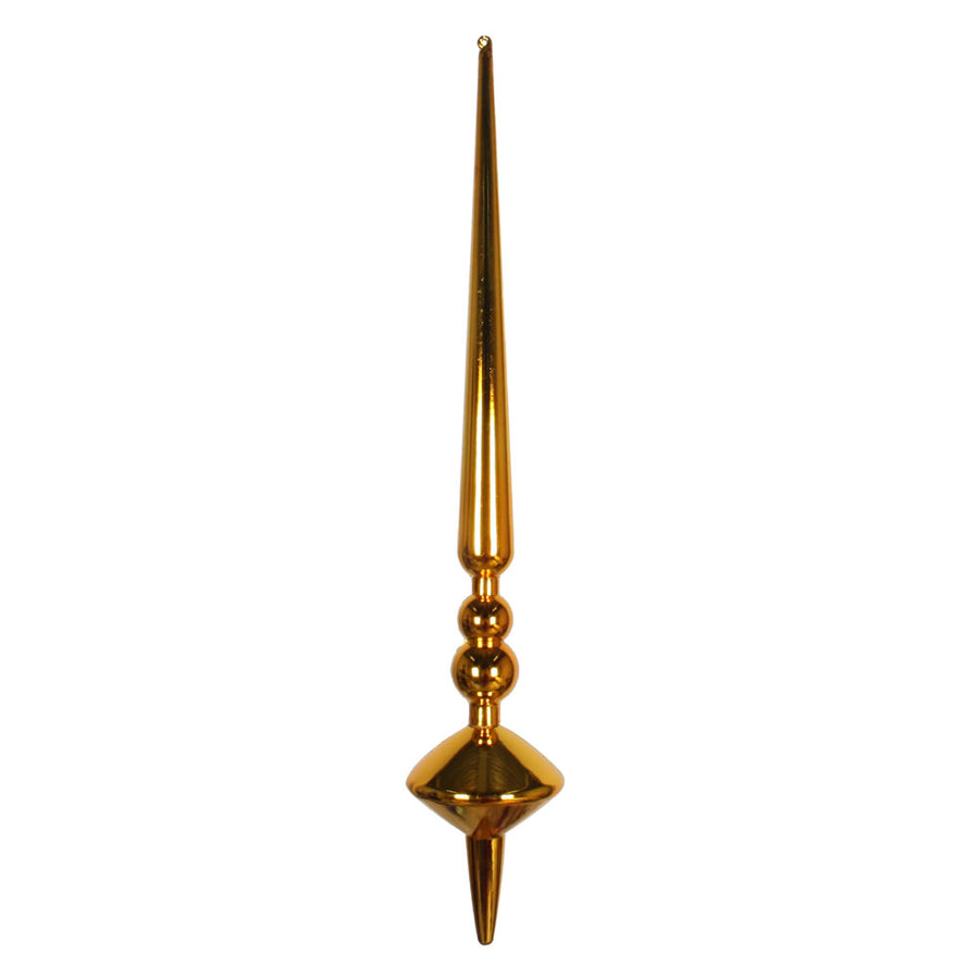 18" Antique Gold Shiny Cupola Finial