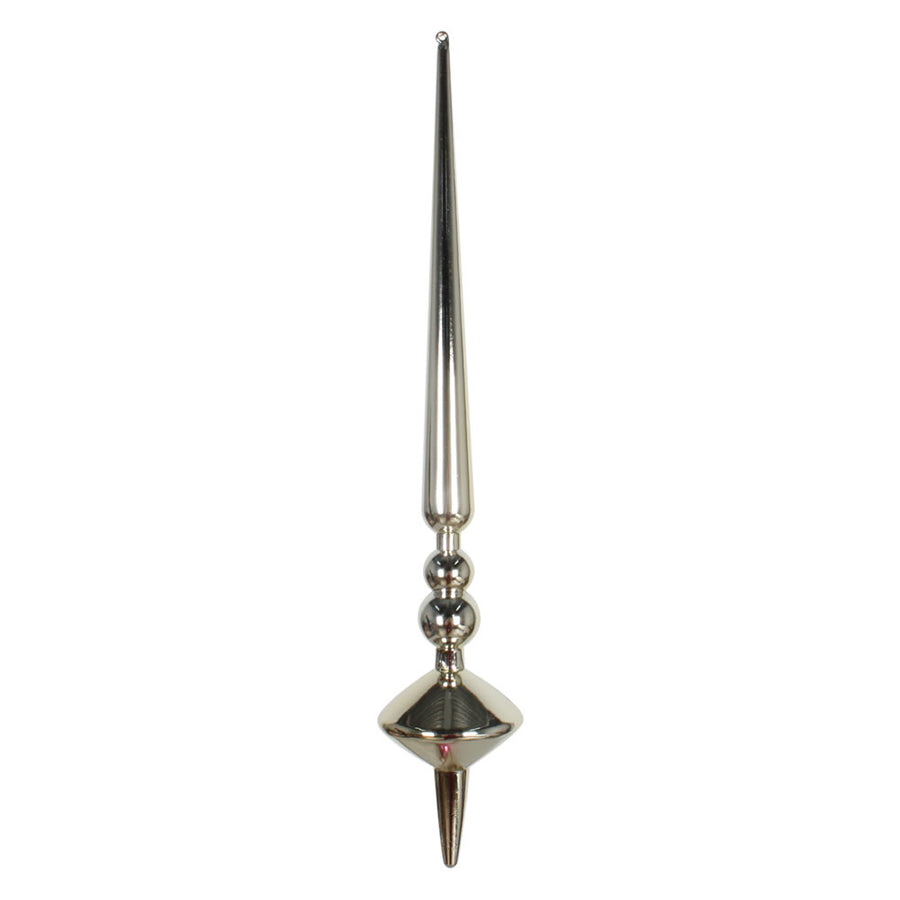 18" Champagne Shiny Cupola Finial