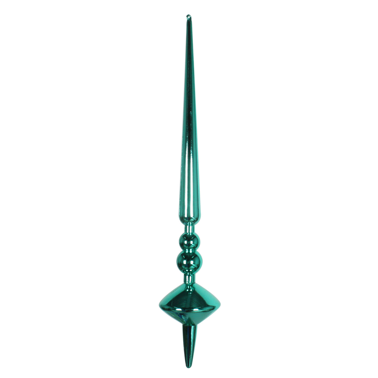 18" Teal Shiny Cupola Finial