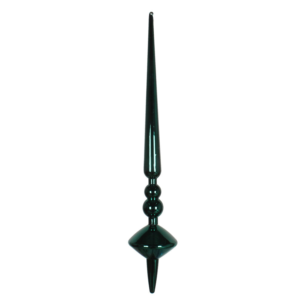 18" Sea Blue Shiny Cupola Finial