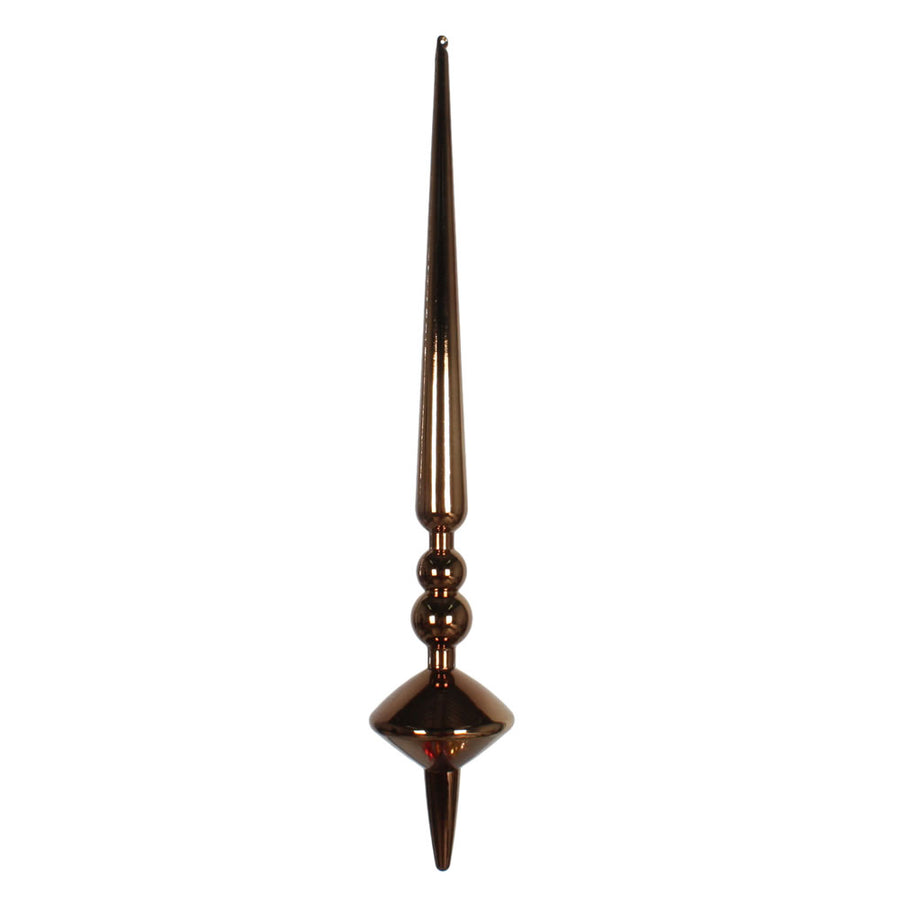 18" Mocha Shiny Cupola Finial