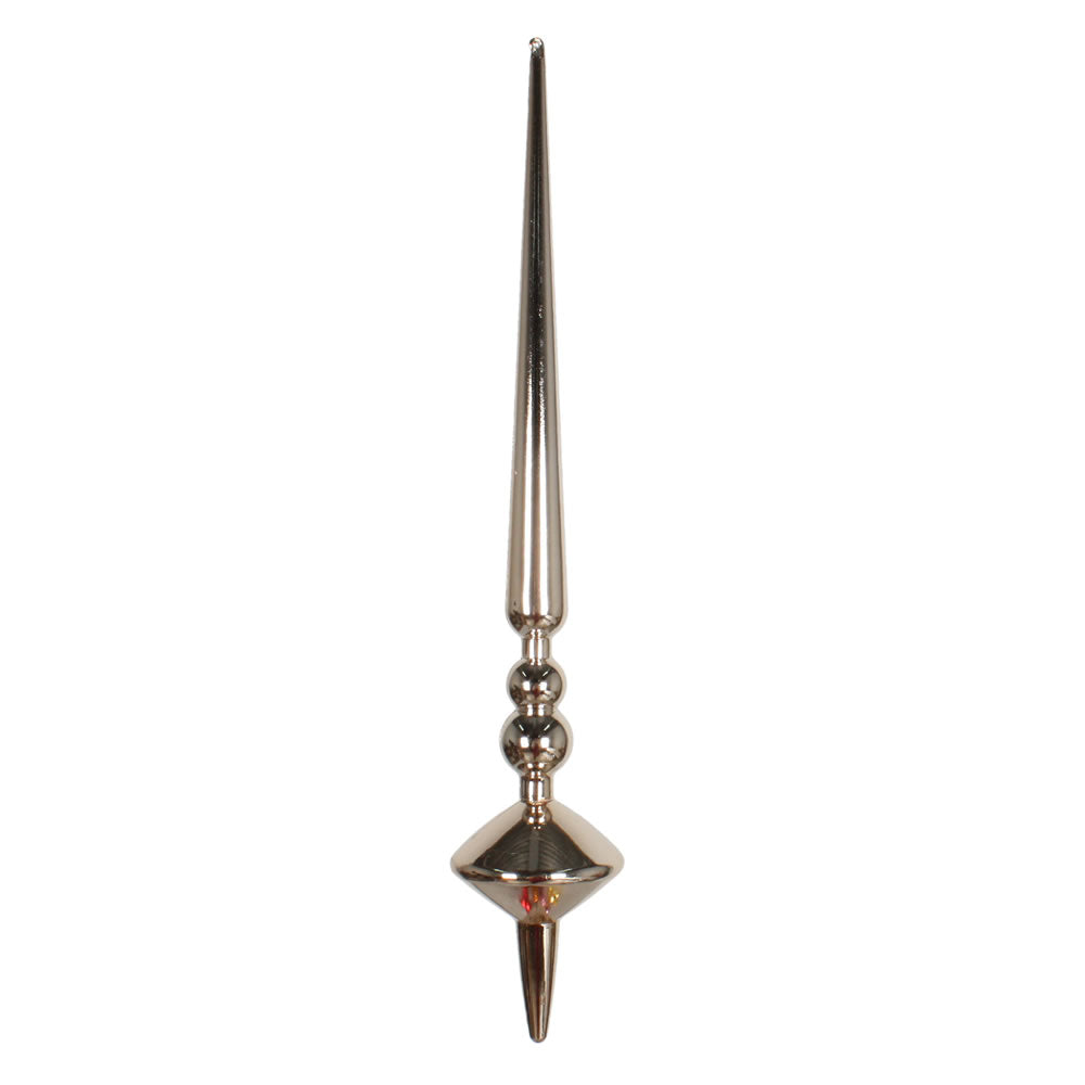 18" Café Latte Shiny Cupola Finial