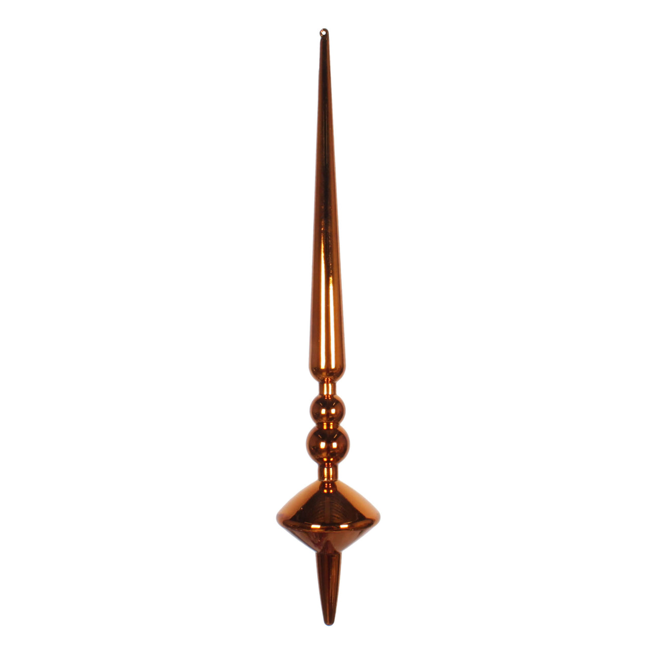 18" Copper Shiny Cupola Finial