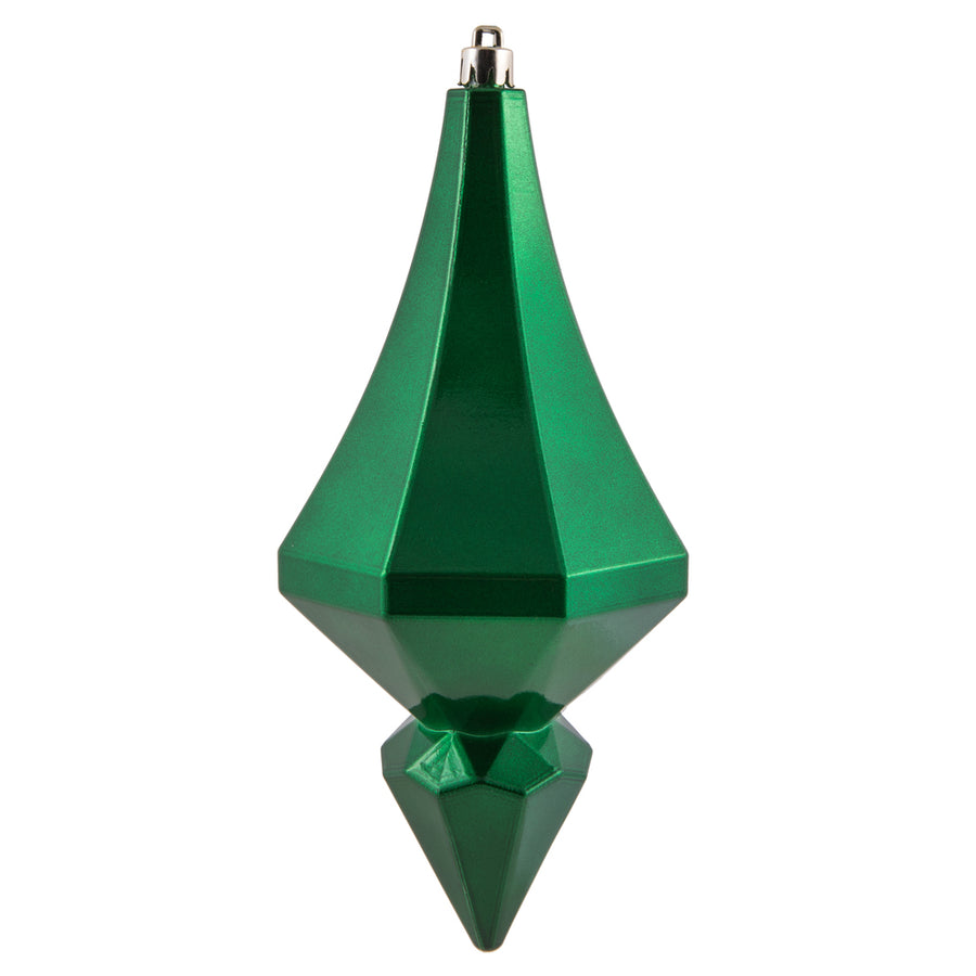 8" Green Candy Diamond Finial