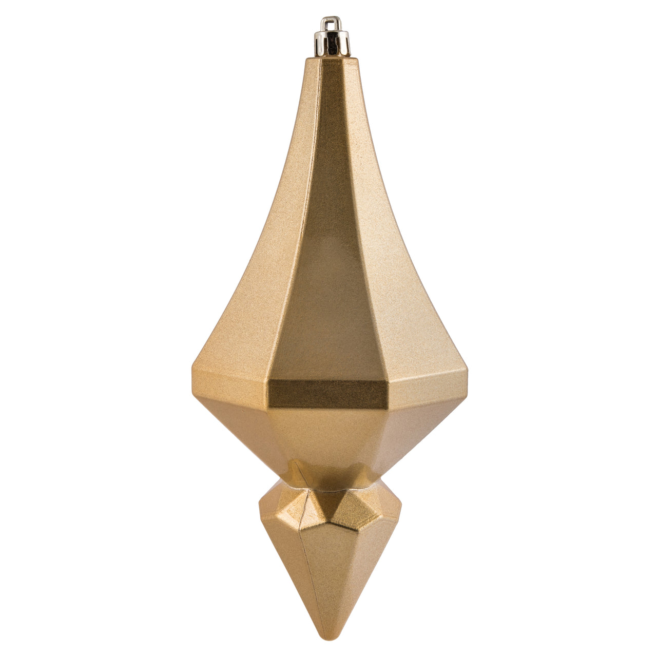 8" Gold Candy Diamond Finial