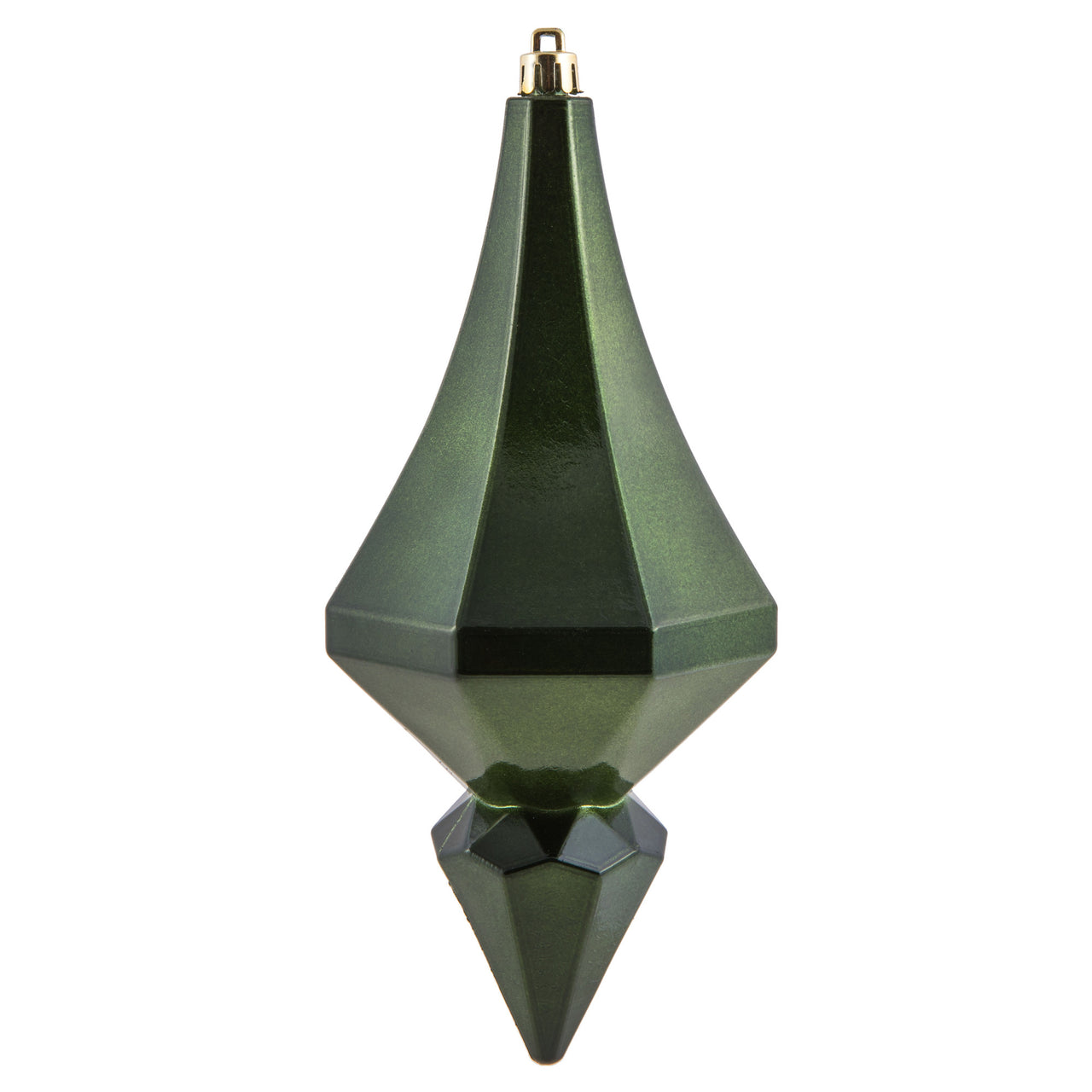 8" Moss Green Candy Diamond Finial