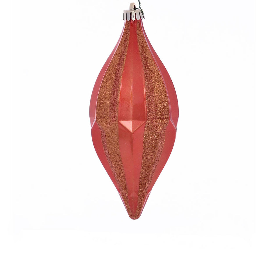 10" Brn Orange Candy Glittr Shuttle