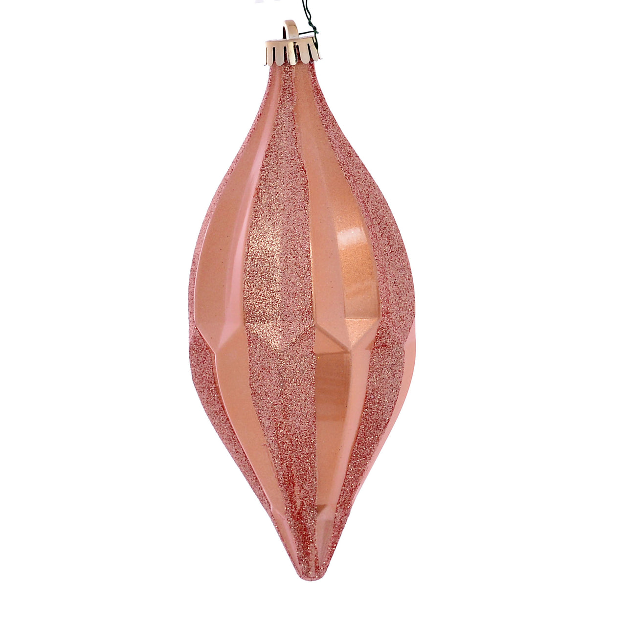 10" Rose Gold Candy Glitter Shuttle