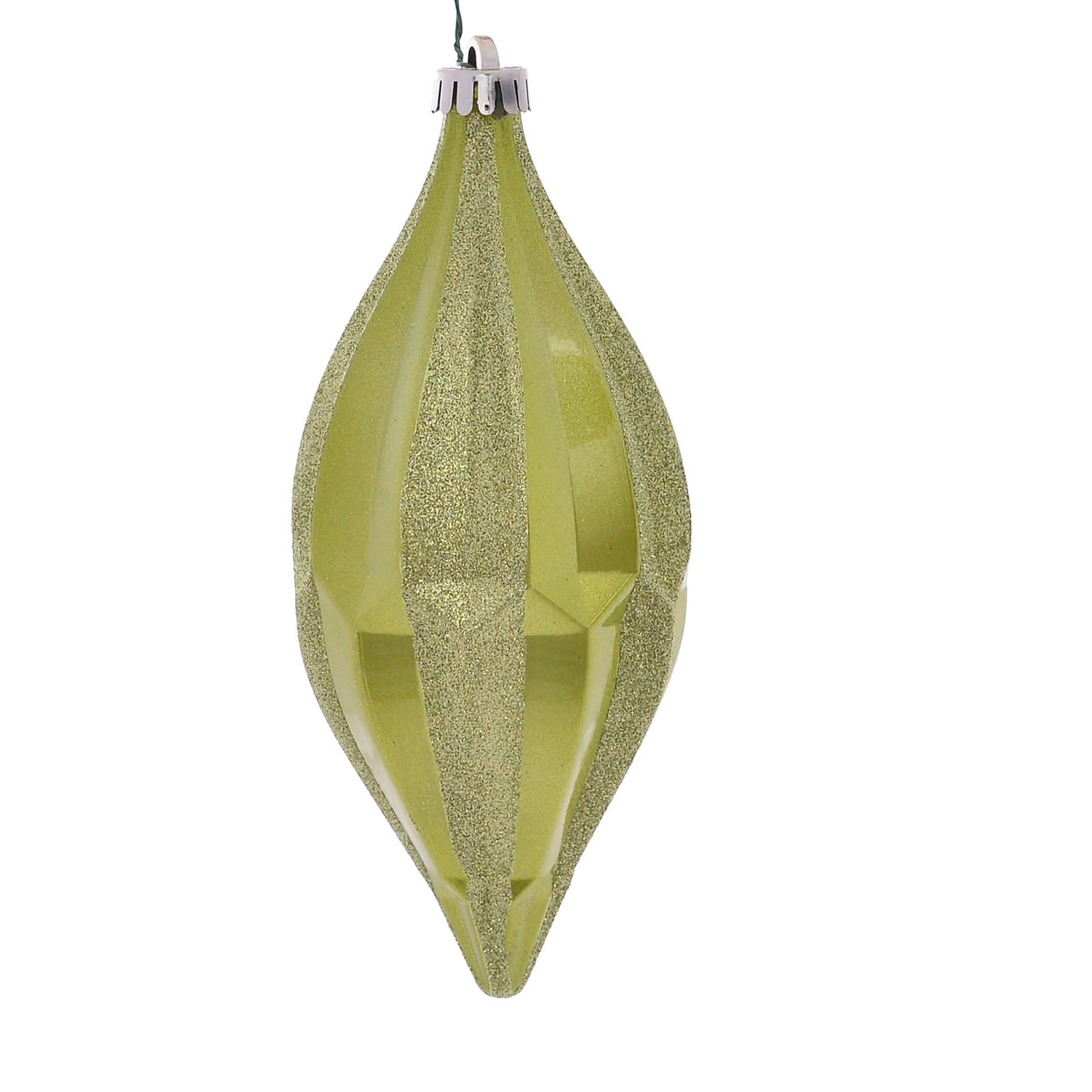 10" Lime Candy Glitter Shuttle
