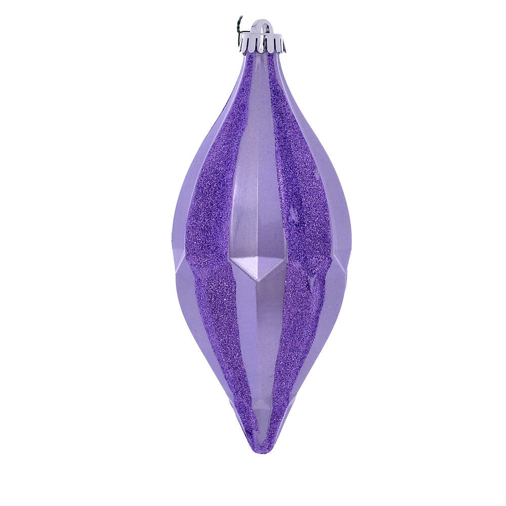 10" Lavender Candy Glitter Shuttle