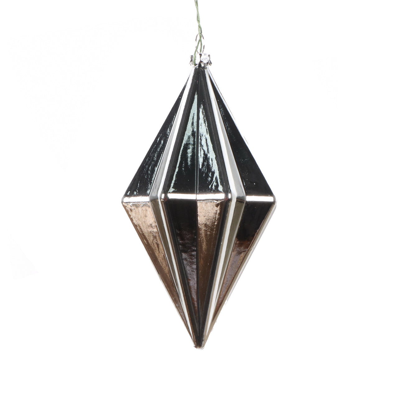 5.5" Pewter Shiny Finial Ornament