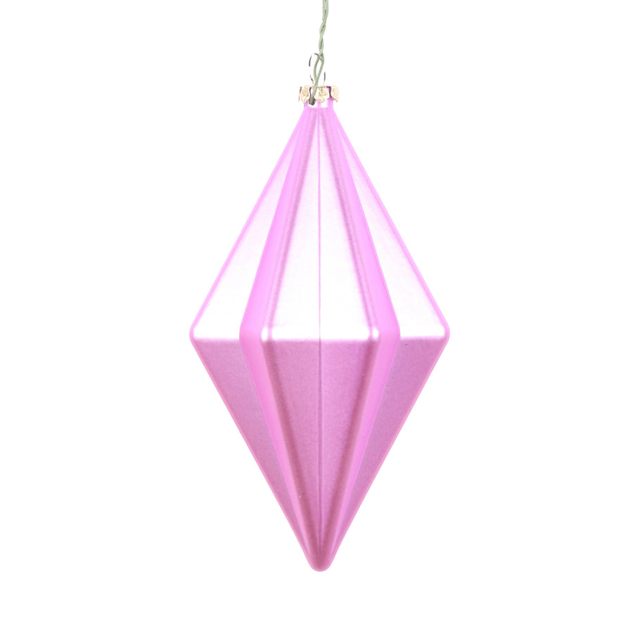 5.5" Orchid Matte Finial Ornament