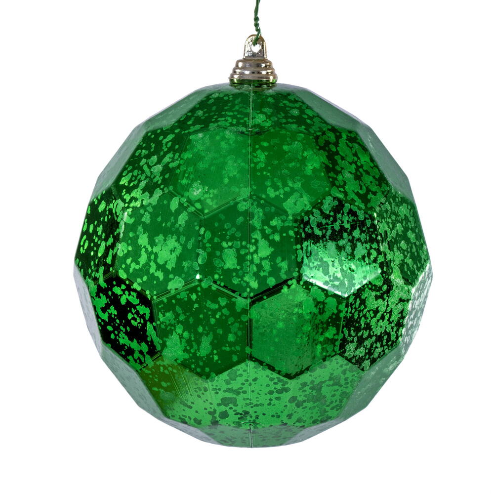 4.75" Green Honeycomb Mercury Orn