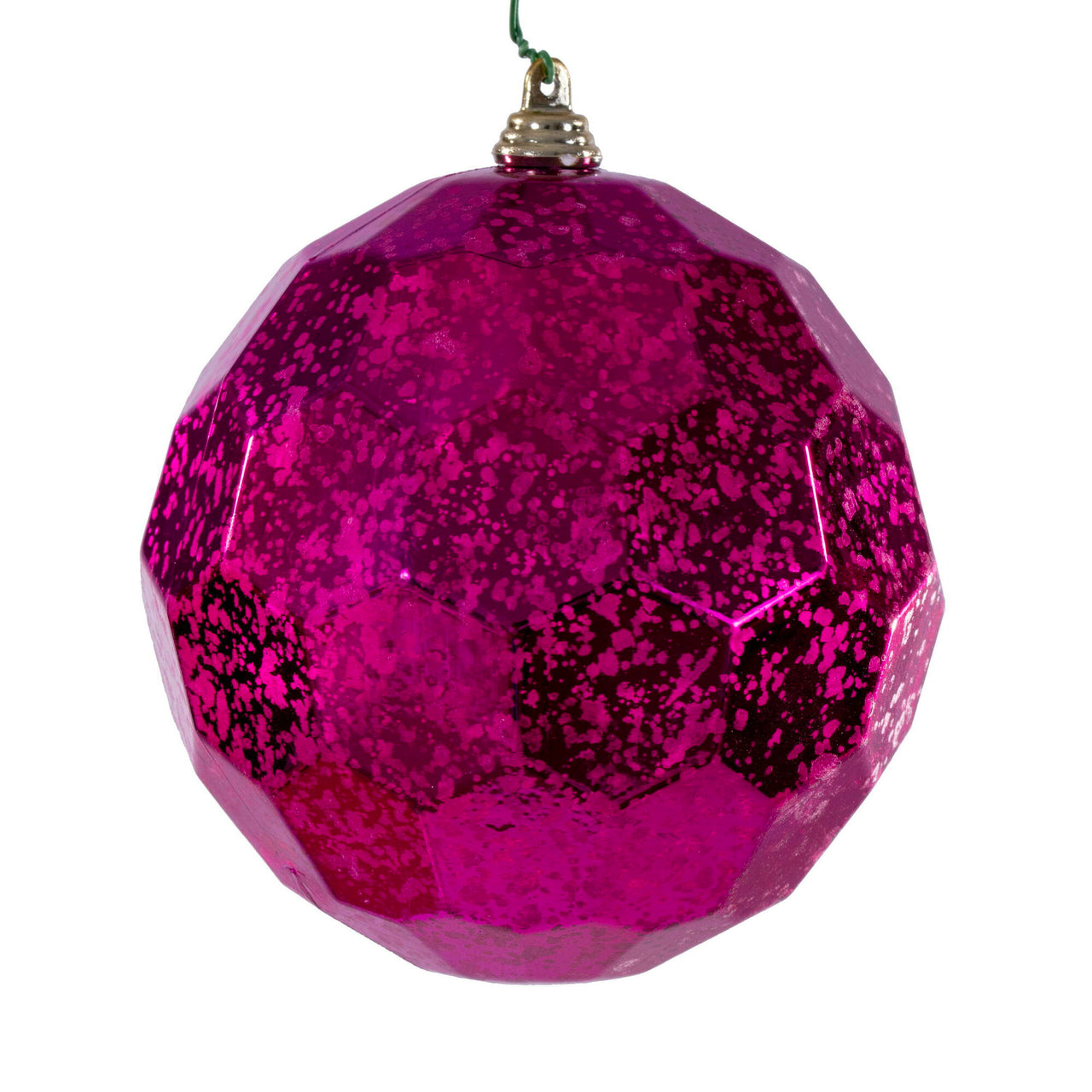 4.75" Fuchsia Honeycomb Mercury Orn