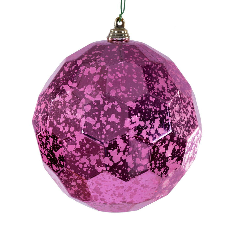 4.75" Pink Honeycomb Mercury Orn