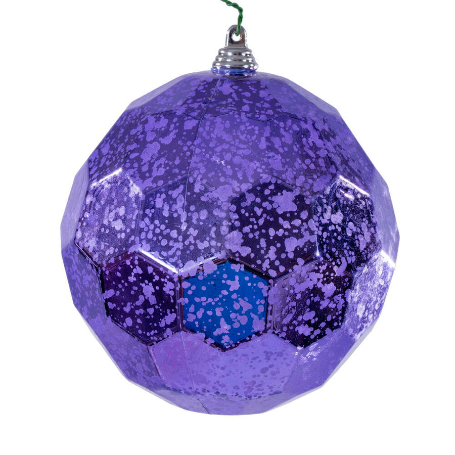 4.75" Lavender Honeycomb Mercur Orn