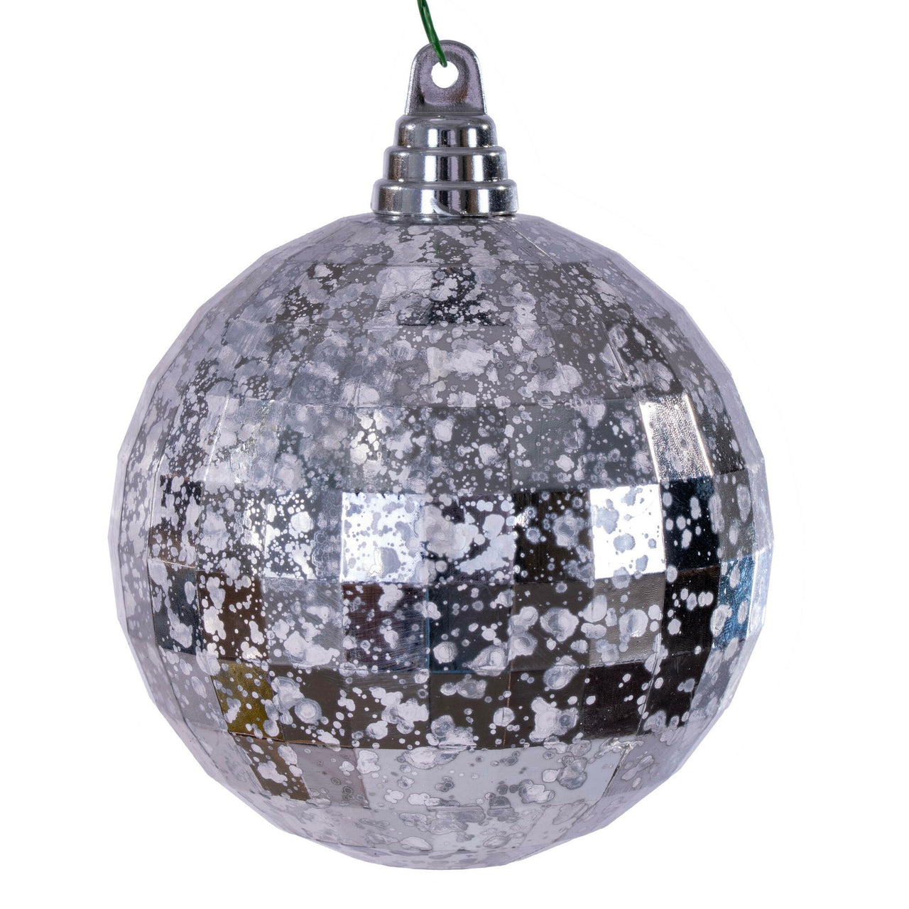 4.75" Silver Mirror Mercury Orn