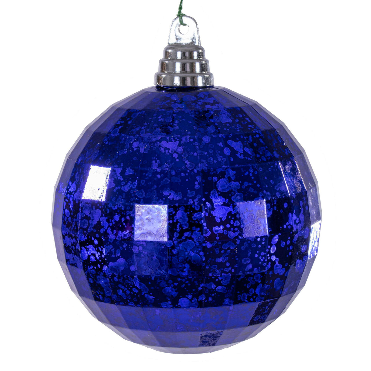 4.75" Purple Mirror Mercury Orn