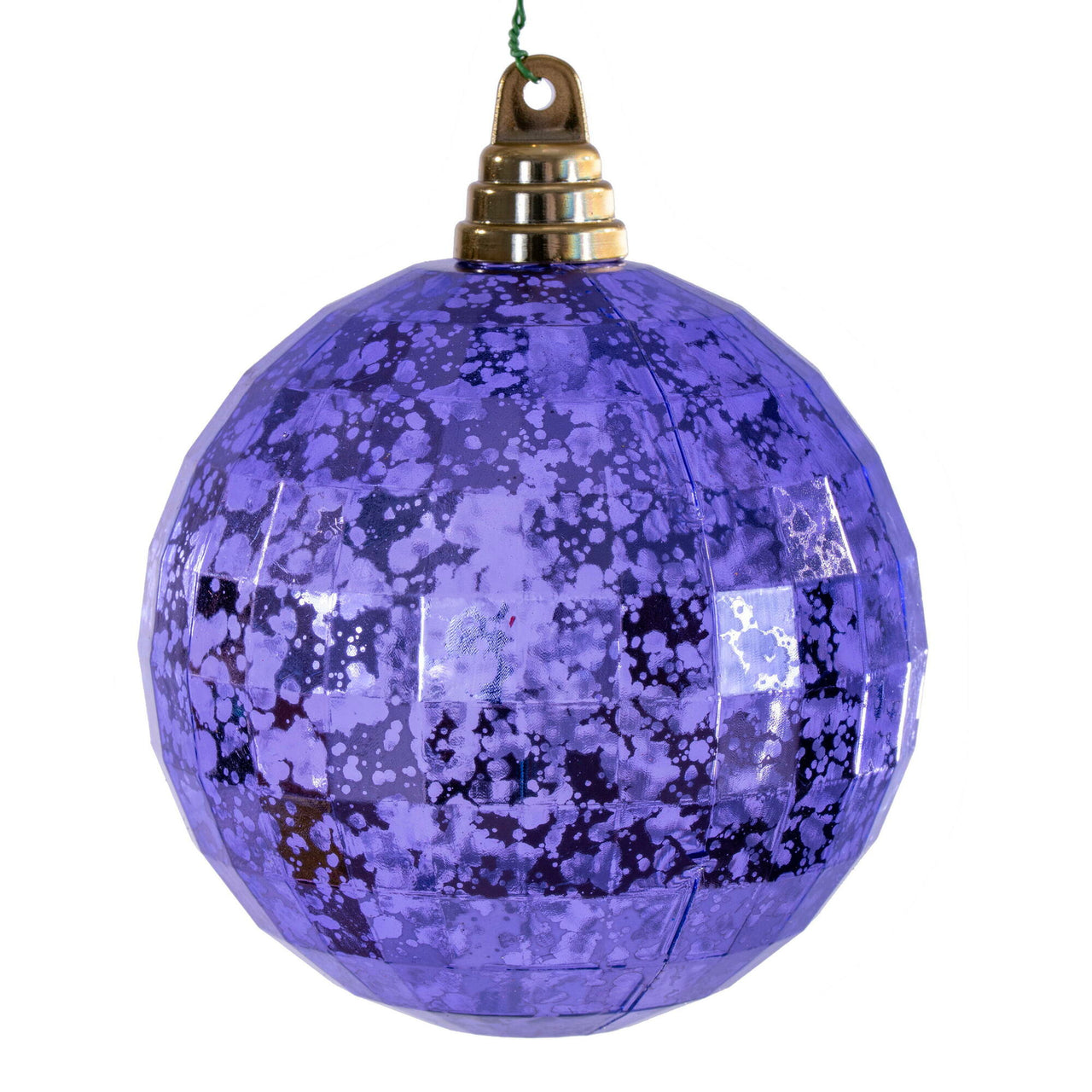 4.75" Lavender Mirror Mercury Orn