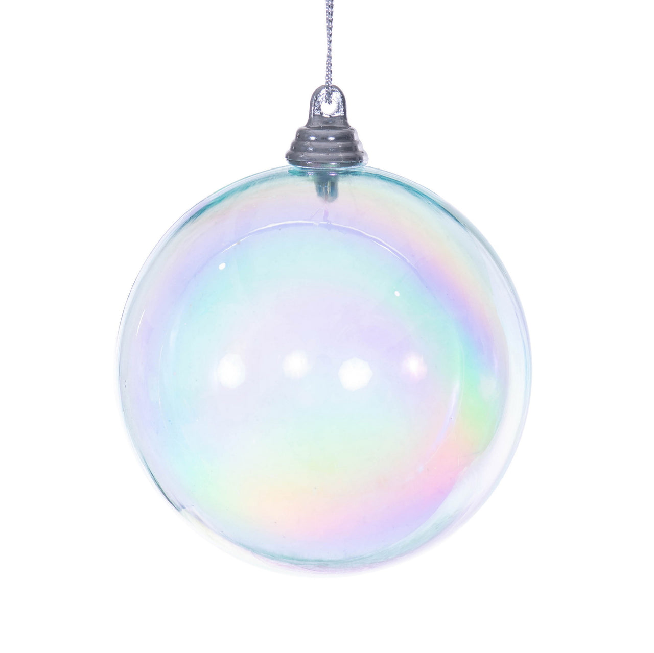 3" Baby Blue Iridescent Ball