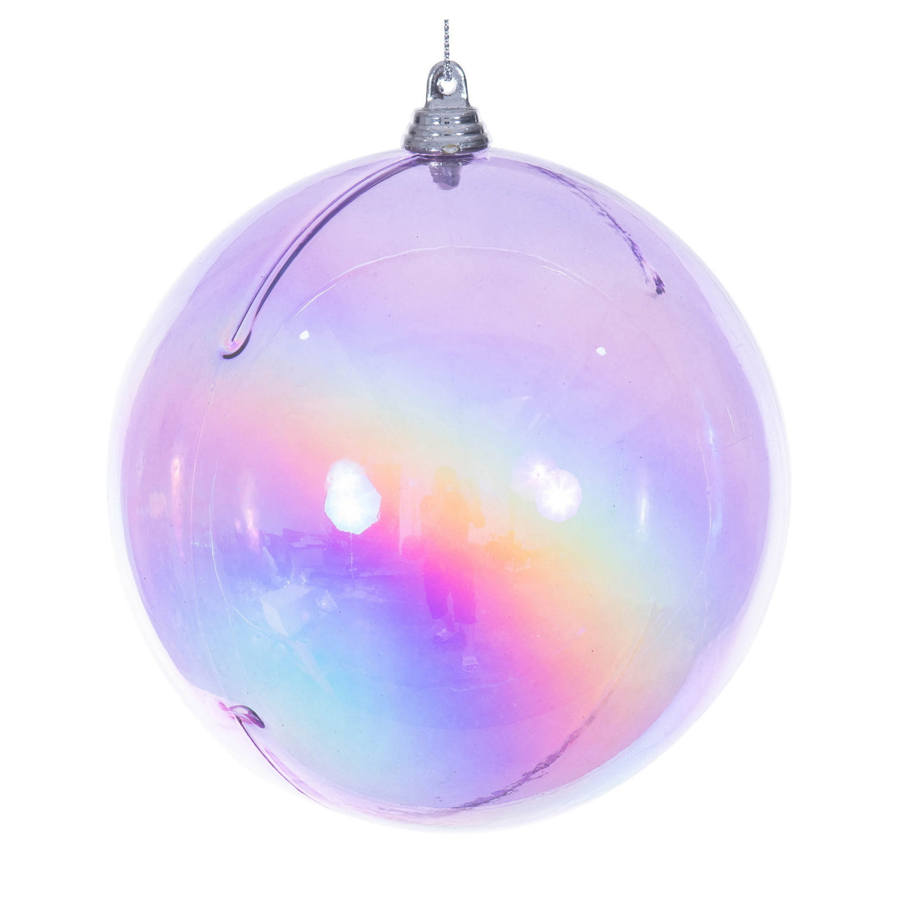 4.75" Lavender Iridescent Ball