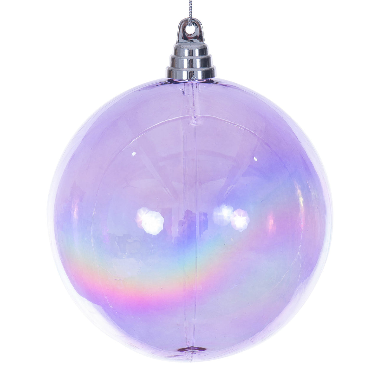 6" Lavender Iridescent Ball