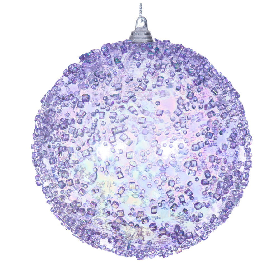 4.75" Lavender Iridescent Bead