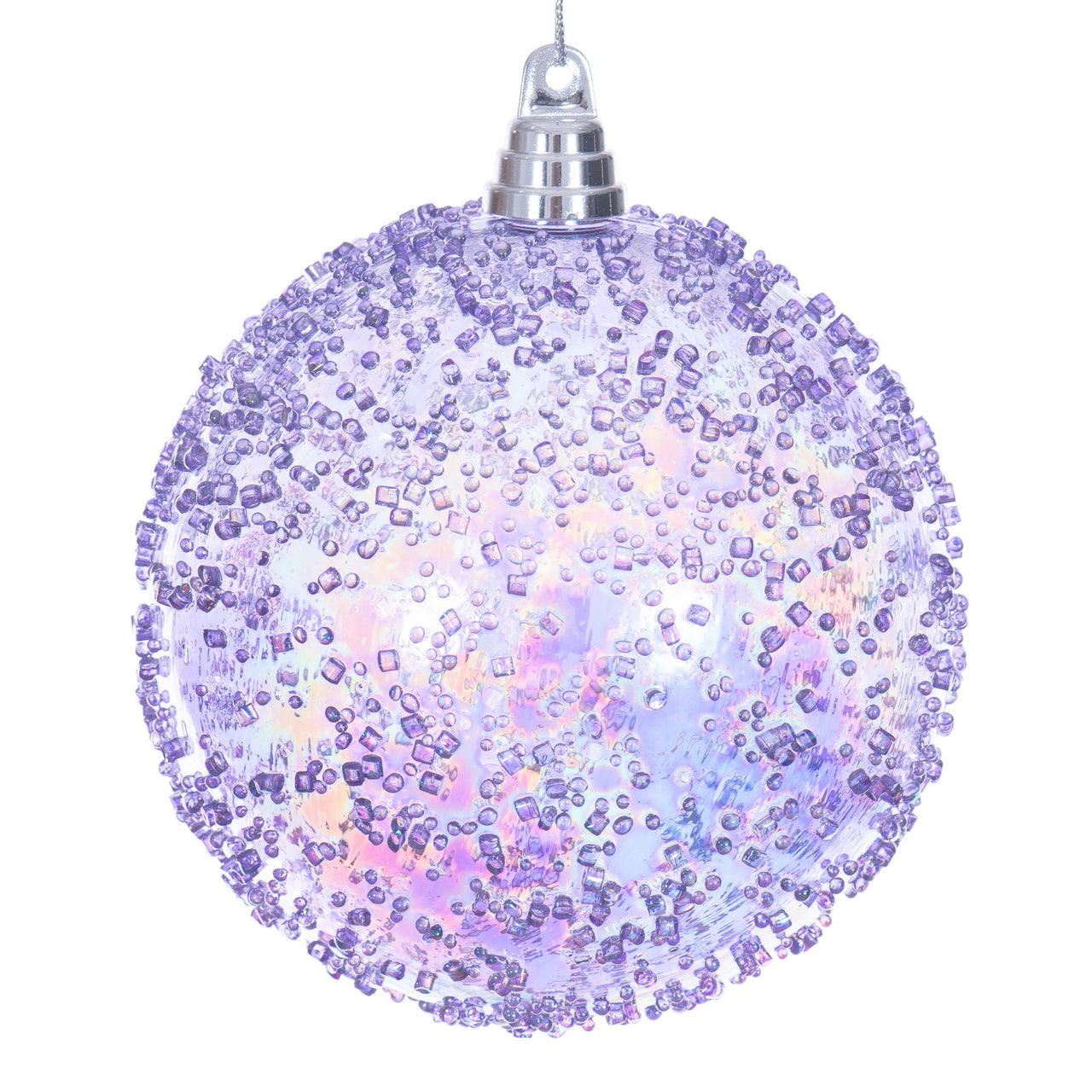 6" Lavender Iridescent Bead Ball